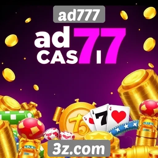 ad777 oferece variedade de jogos de cassino