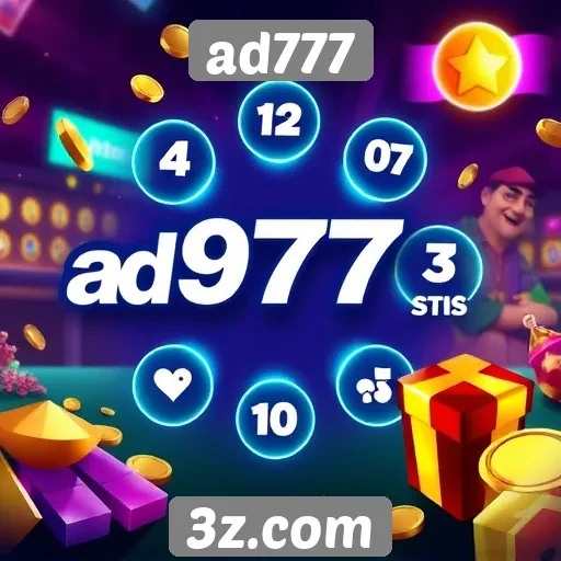 Análise das funcionalidades do site de jogos ad777